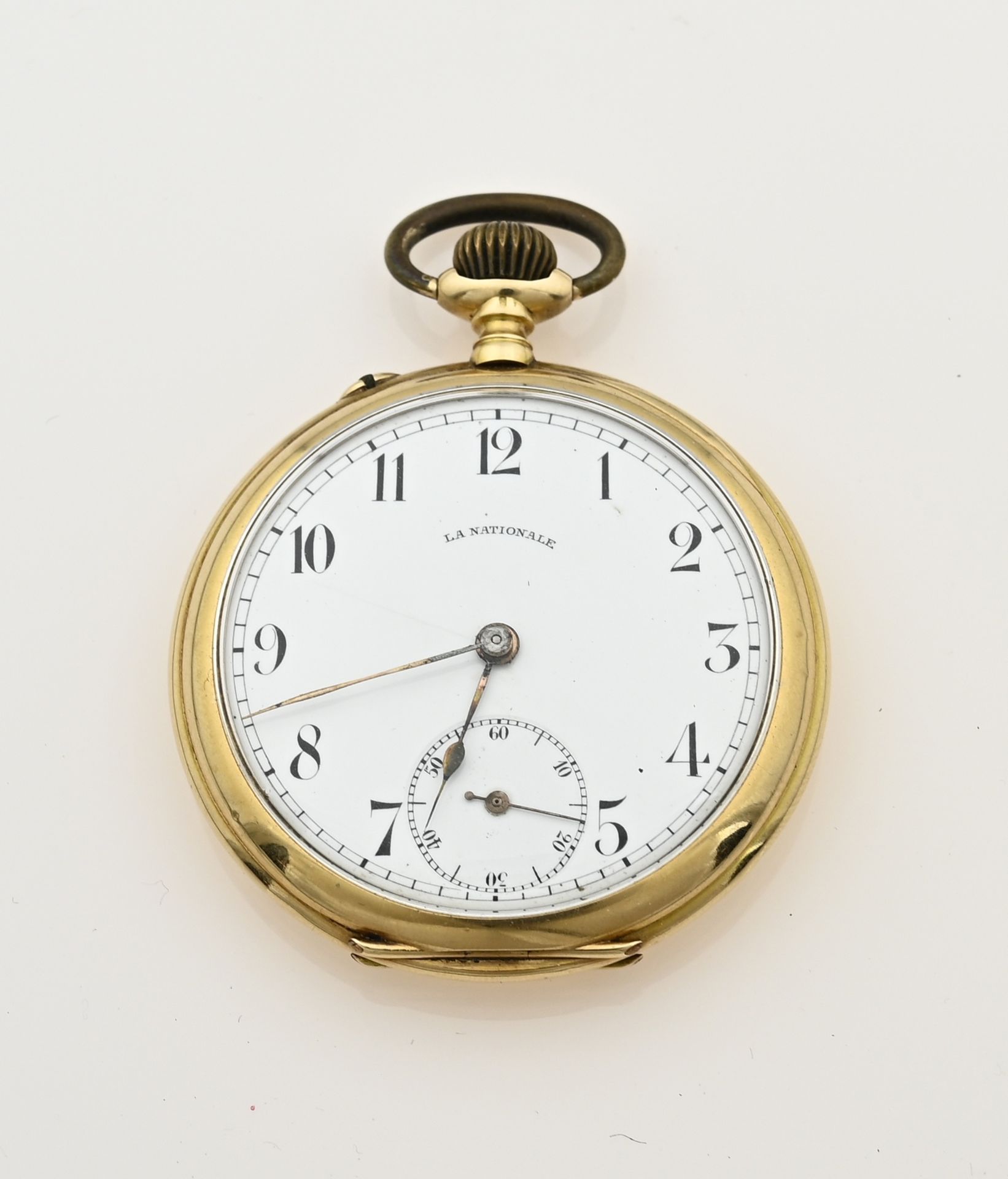 Gold pocket watch