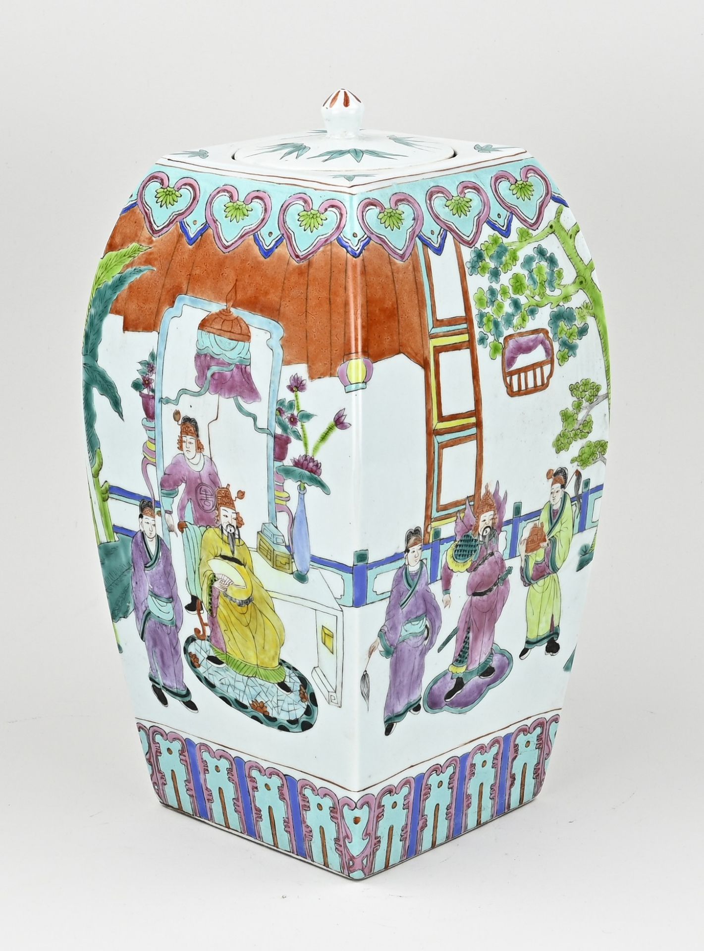 Chinese vase, H 35 cm.