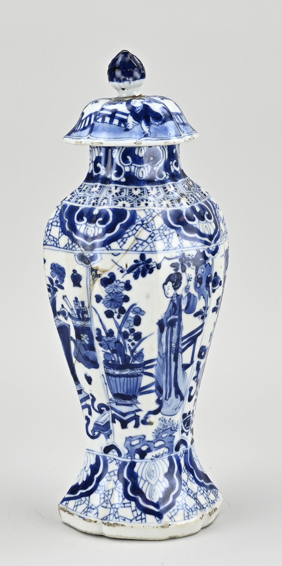 Chinese vase, H 32 cm. - Bild 2 aus 3