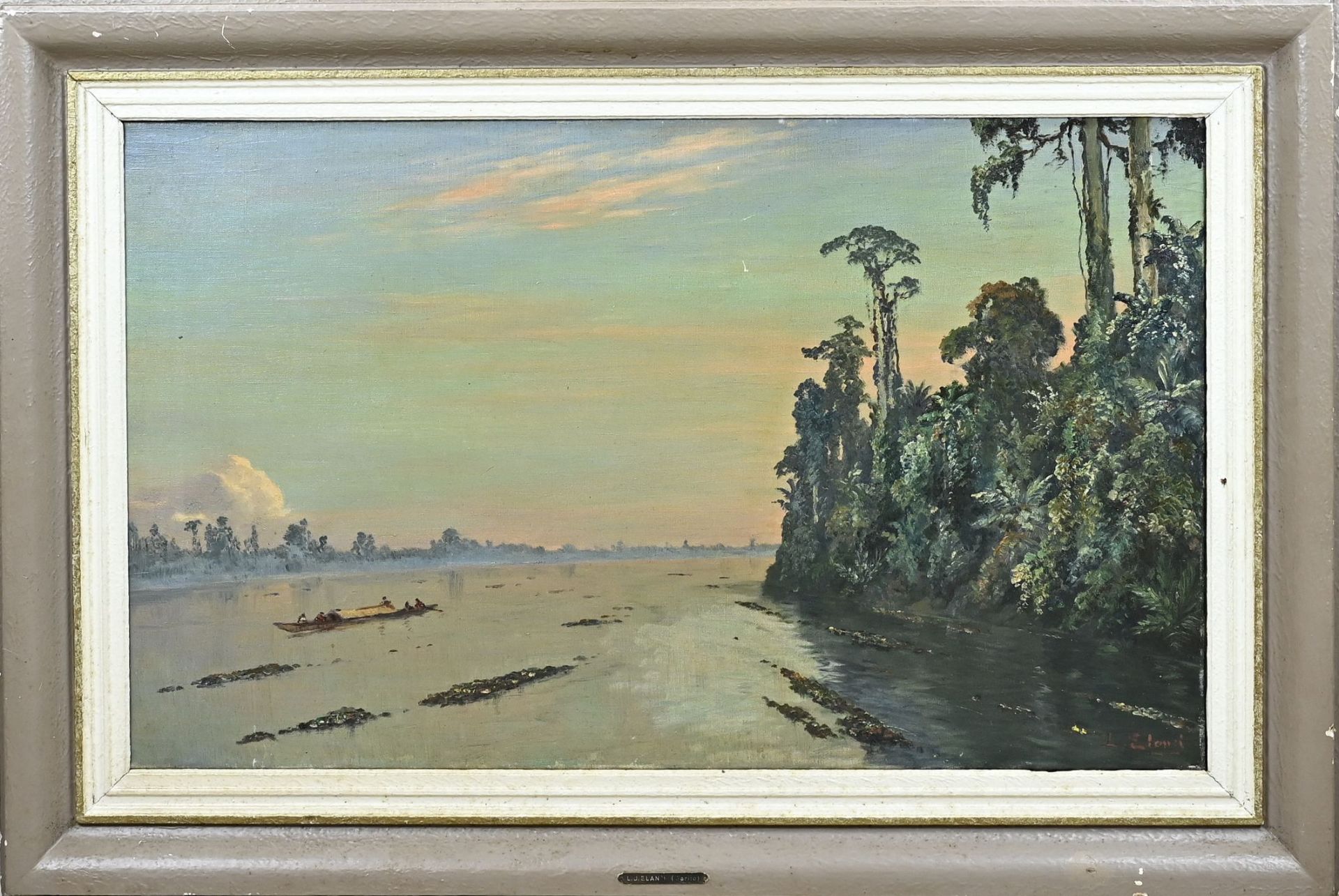 L. Eland, Indonesian river view