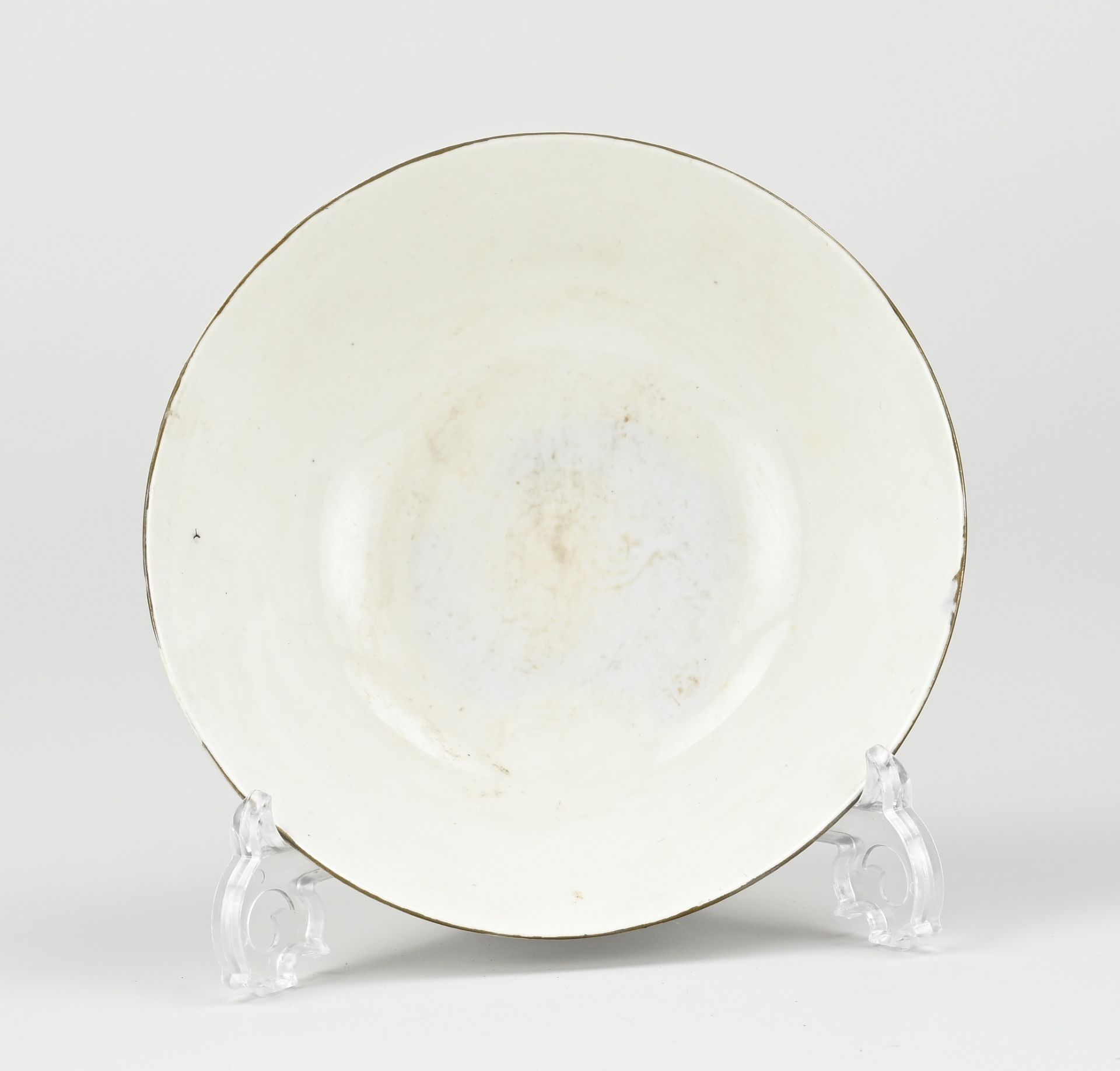 Chinese bowl, H 6.5 x Ø 23 cm. - Image 3 of 4