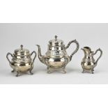 French silver service, 3 pieces