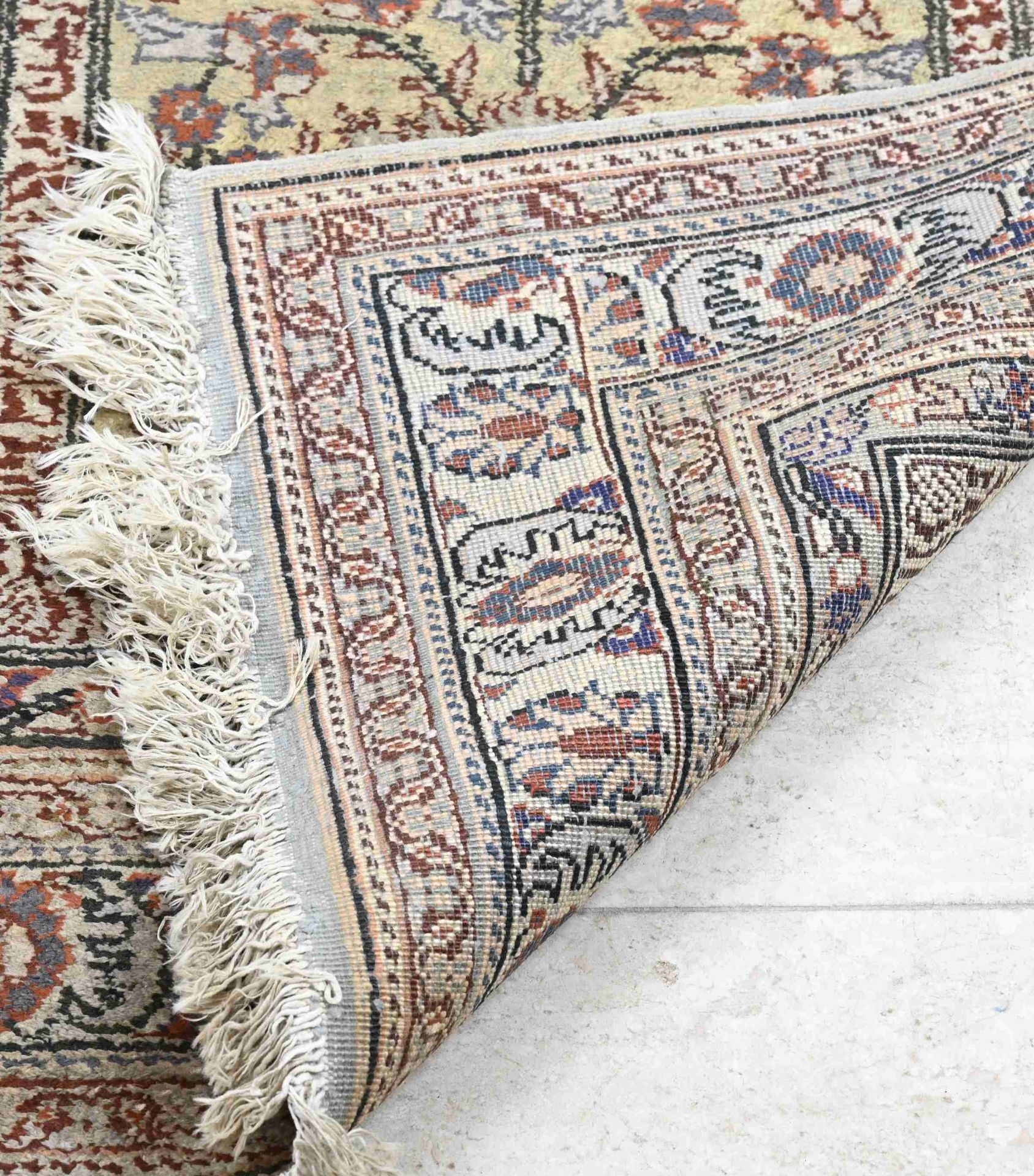Persian prayer rug, 142 x 88 cm. - Image 3 of 3