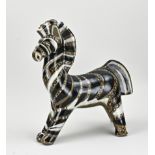 Ceramic zebra