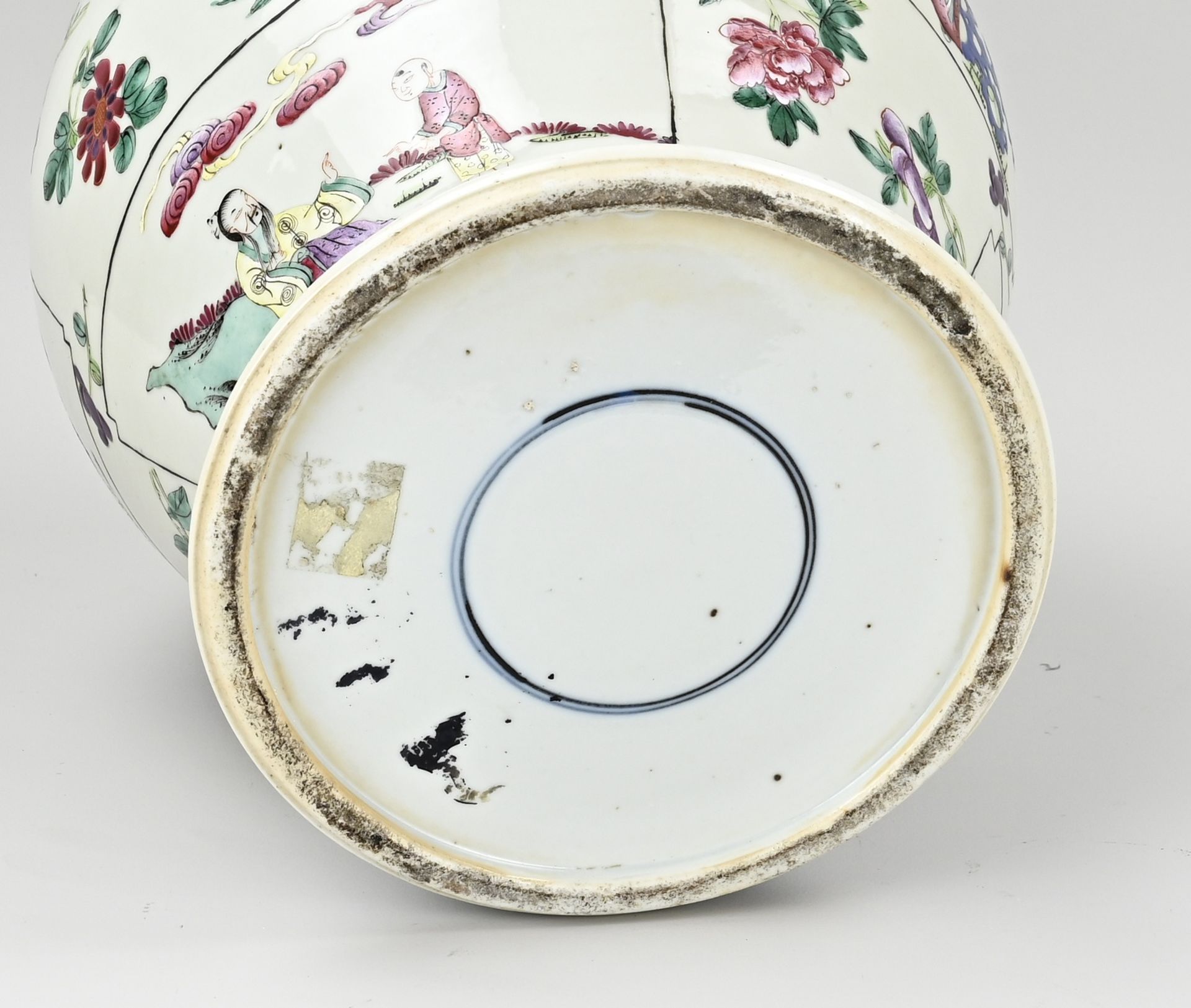 Chinese pot, H 32 cm. - Image 3 of 3