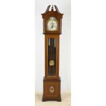 Westminster grandfather clock, H 215 cm.