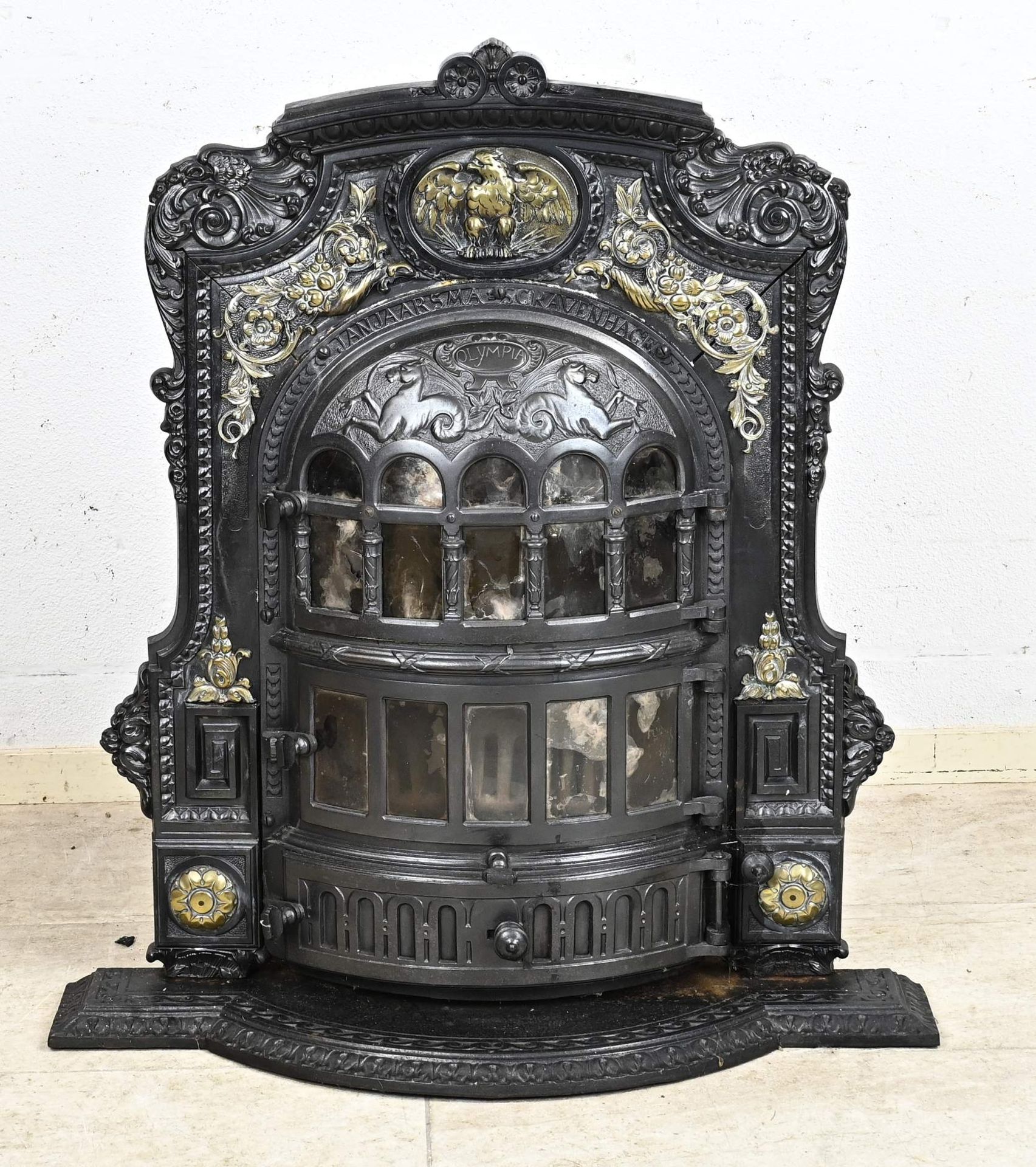 Antique Jaarsma stove, 1890