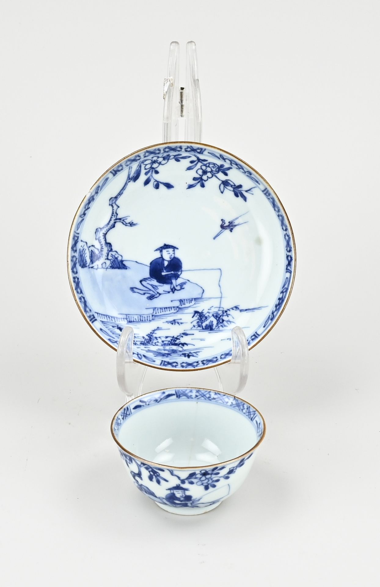 18th century Chinese cup + saucer