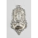 Silver holy water holder
