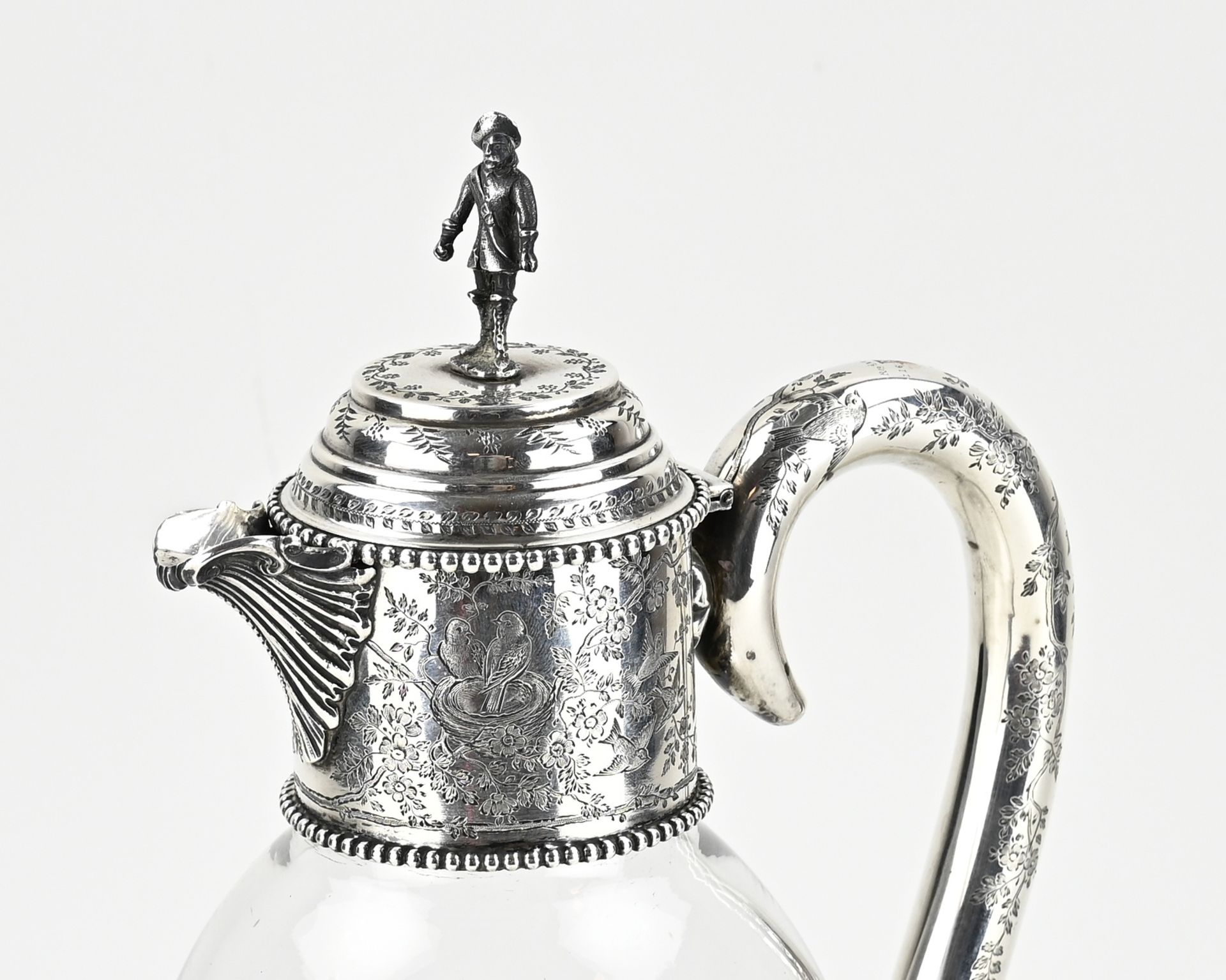 Decanter with silver - Bild 2 aus 2