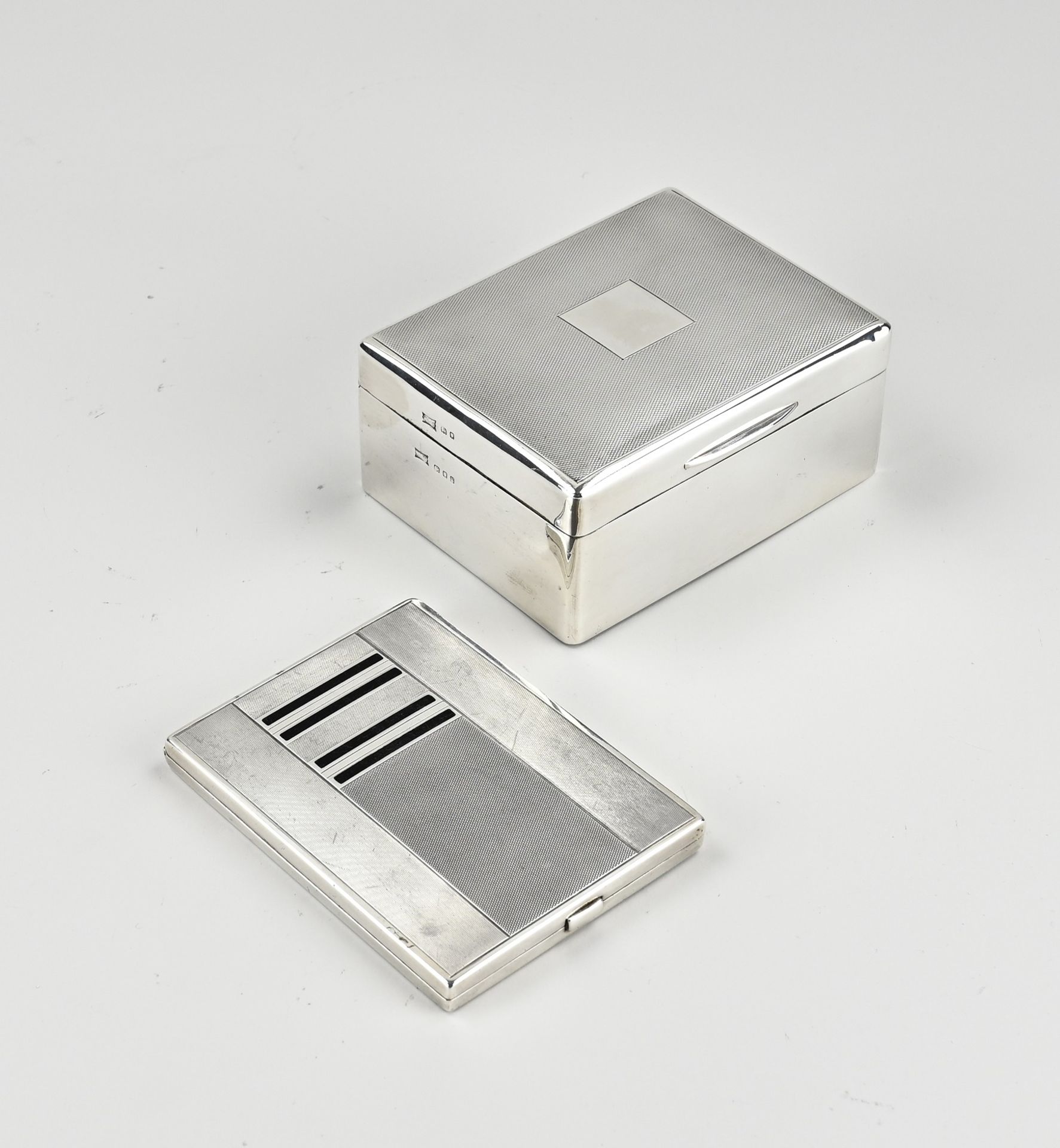 2 Silver boxes