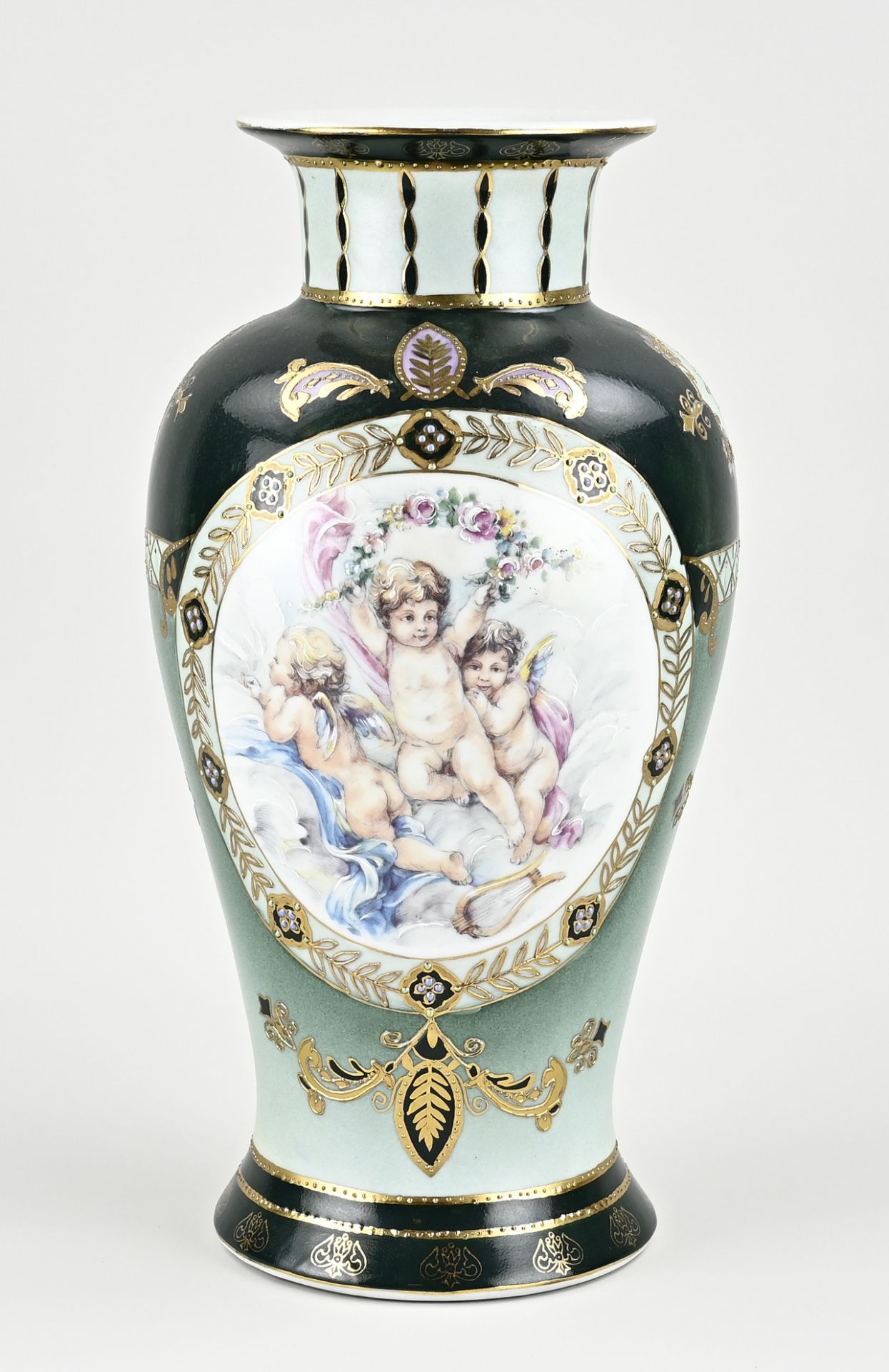 Antique Royal Limoges vase, H 36 cm.