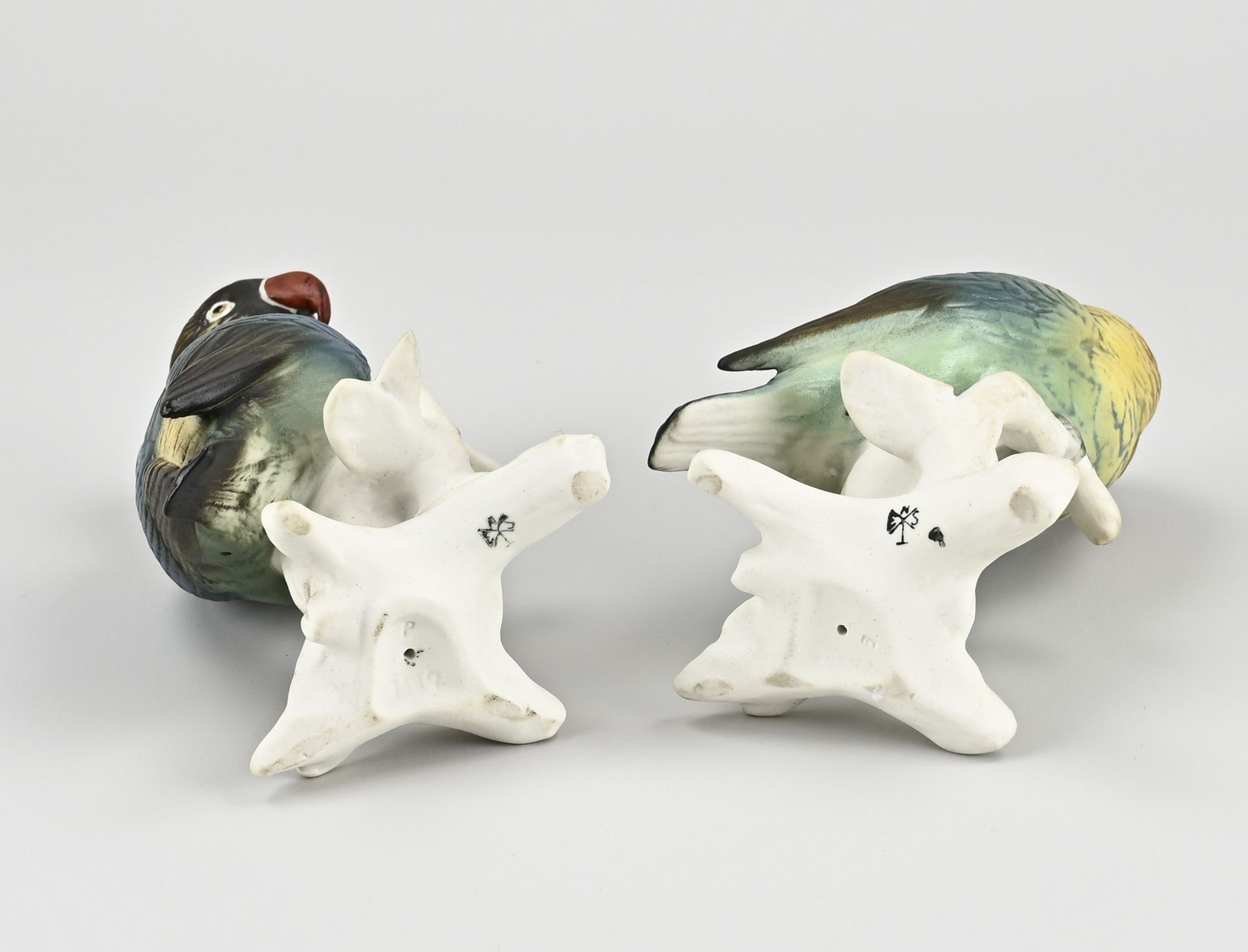 Porcelain Karl Ens parrot, H 16 cm. - Image 3 of 3