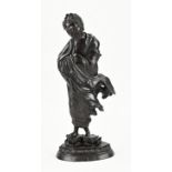 Chinese bronze figure (2 pieces)