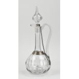 Decanter with silver