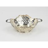 Silver bonbon basket