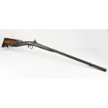 Double-barrelled shotgun, L 120 cm.