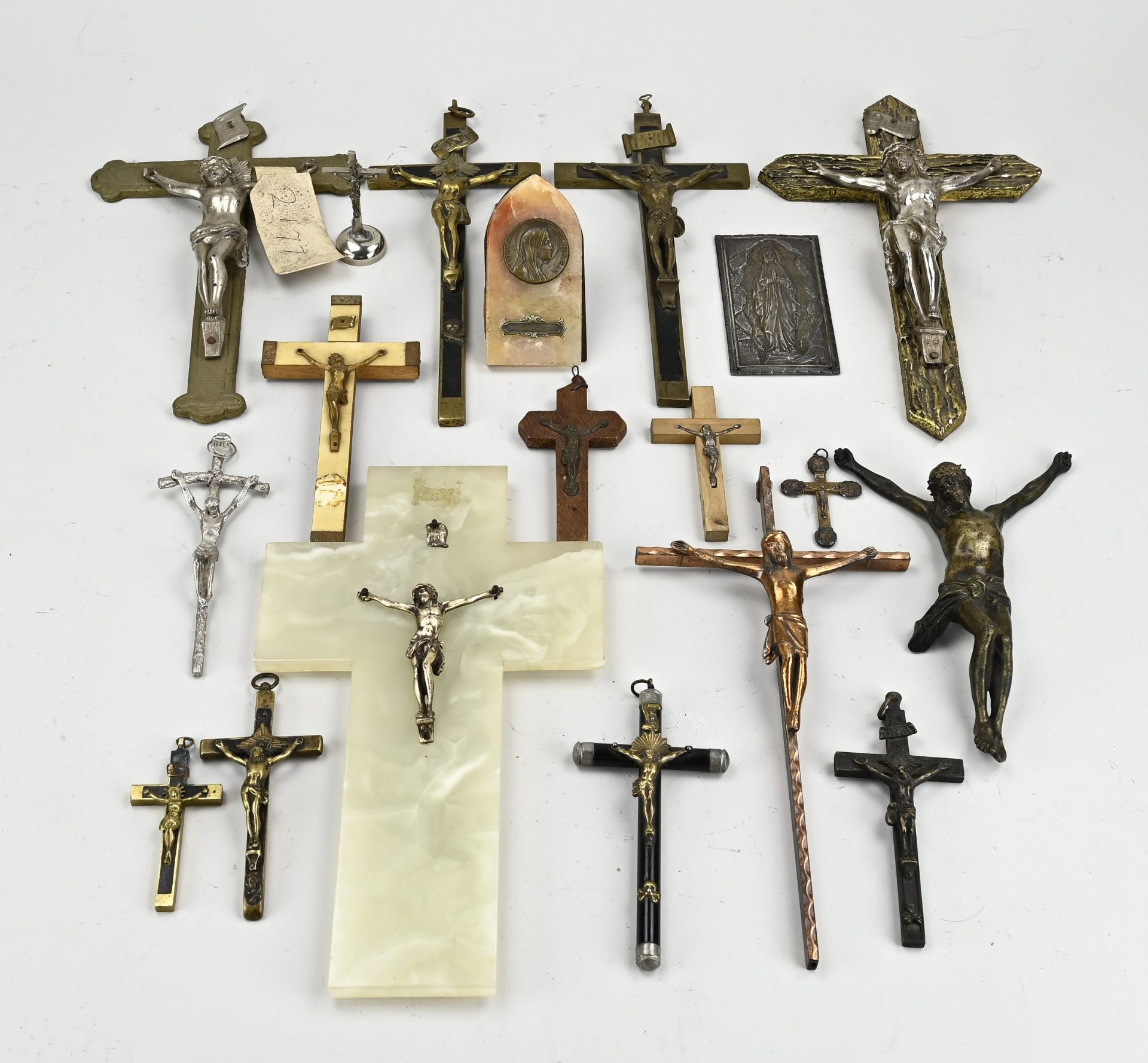 Lot of antique crosses