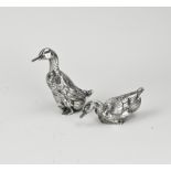 Set silver ducks