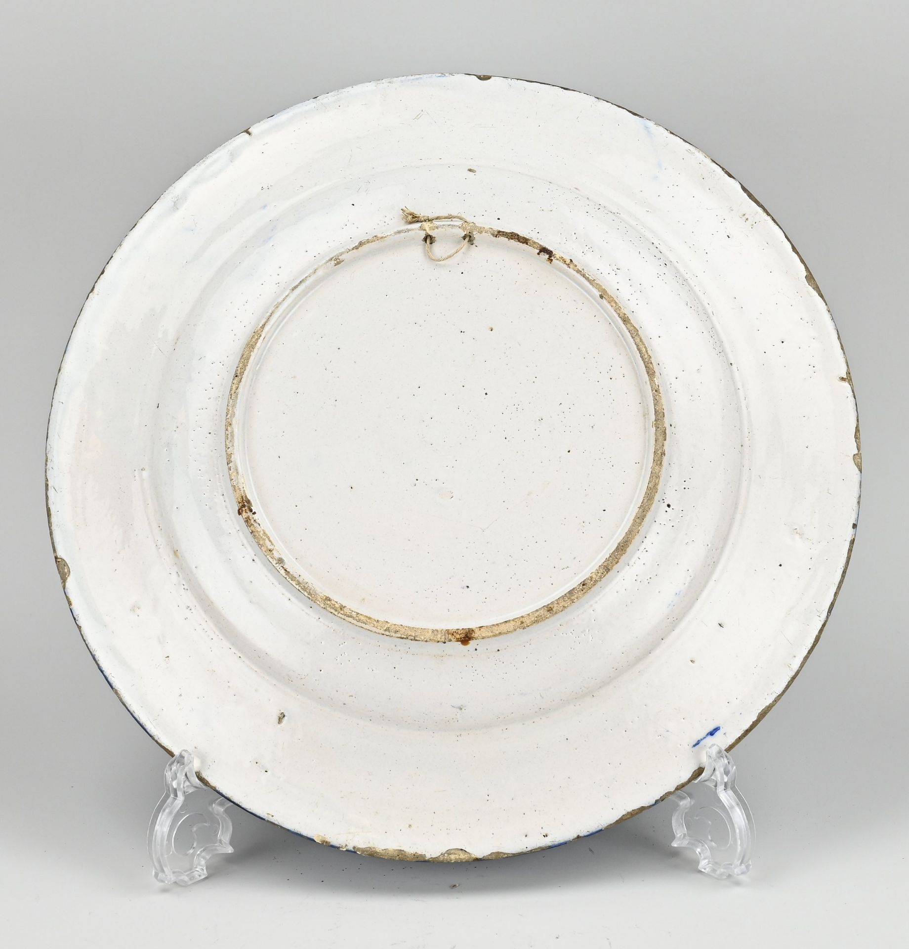 Delft dish Ø 32.5 cm. - Bild 2 aus 2