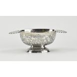 Silver brandy bowl, 18th century