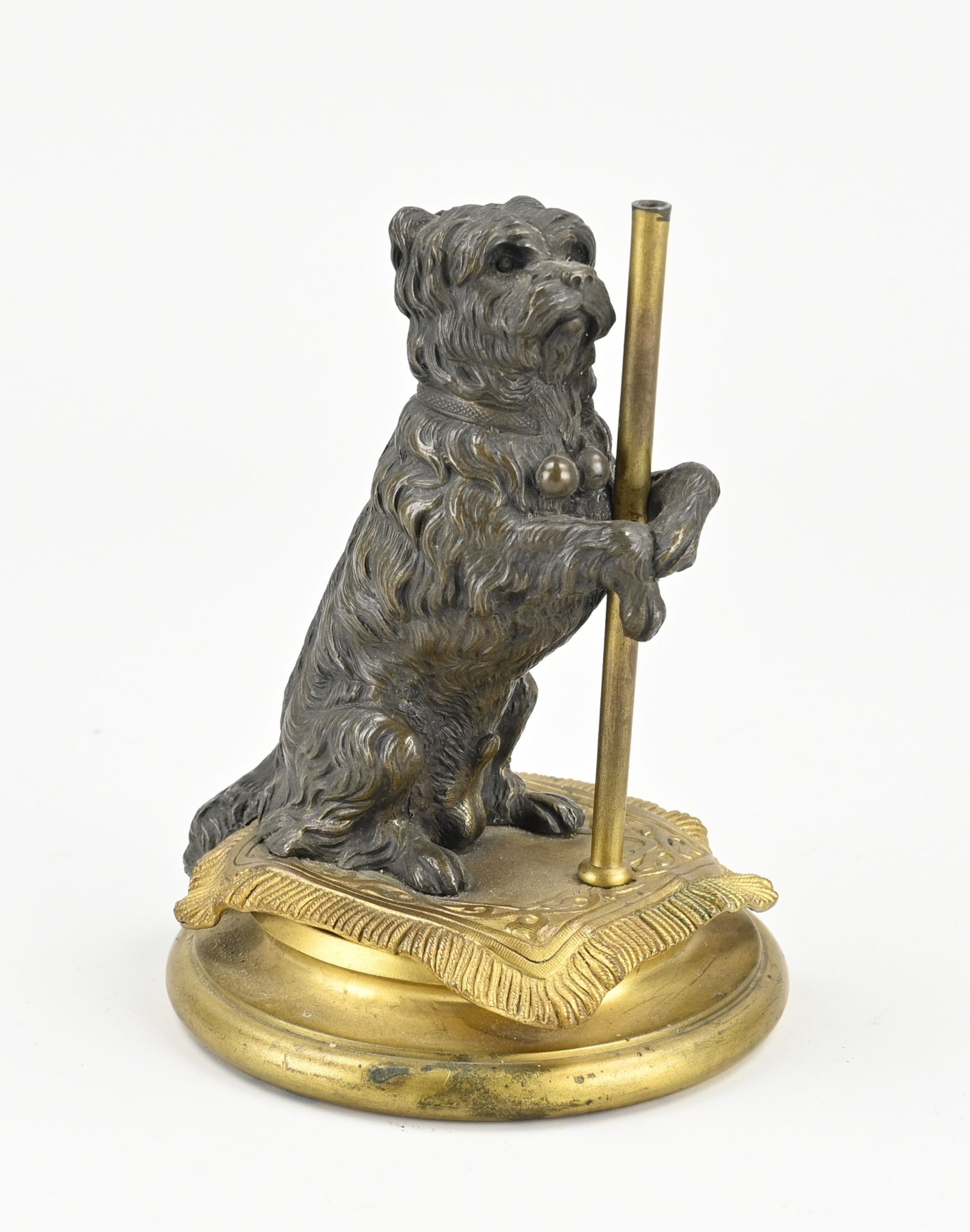 Antique bronze figure, Dog