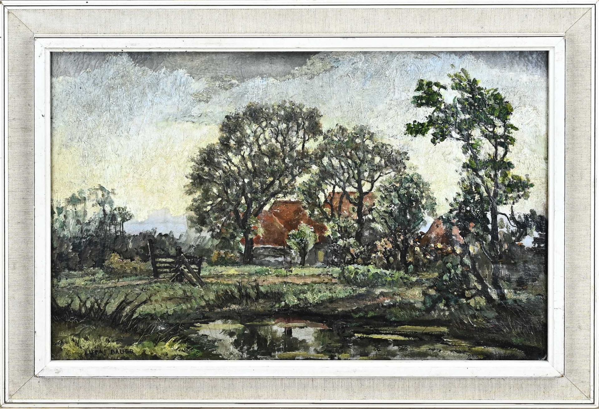 Lucas Bauer, Farm near trees