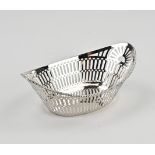 Silver bonbon basket openwork