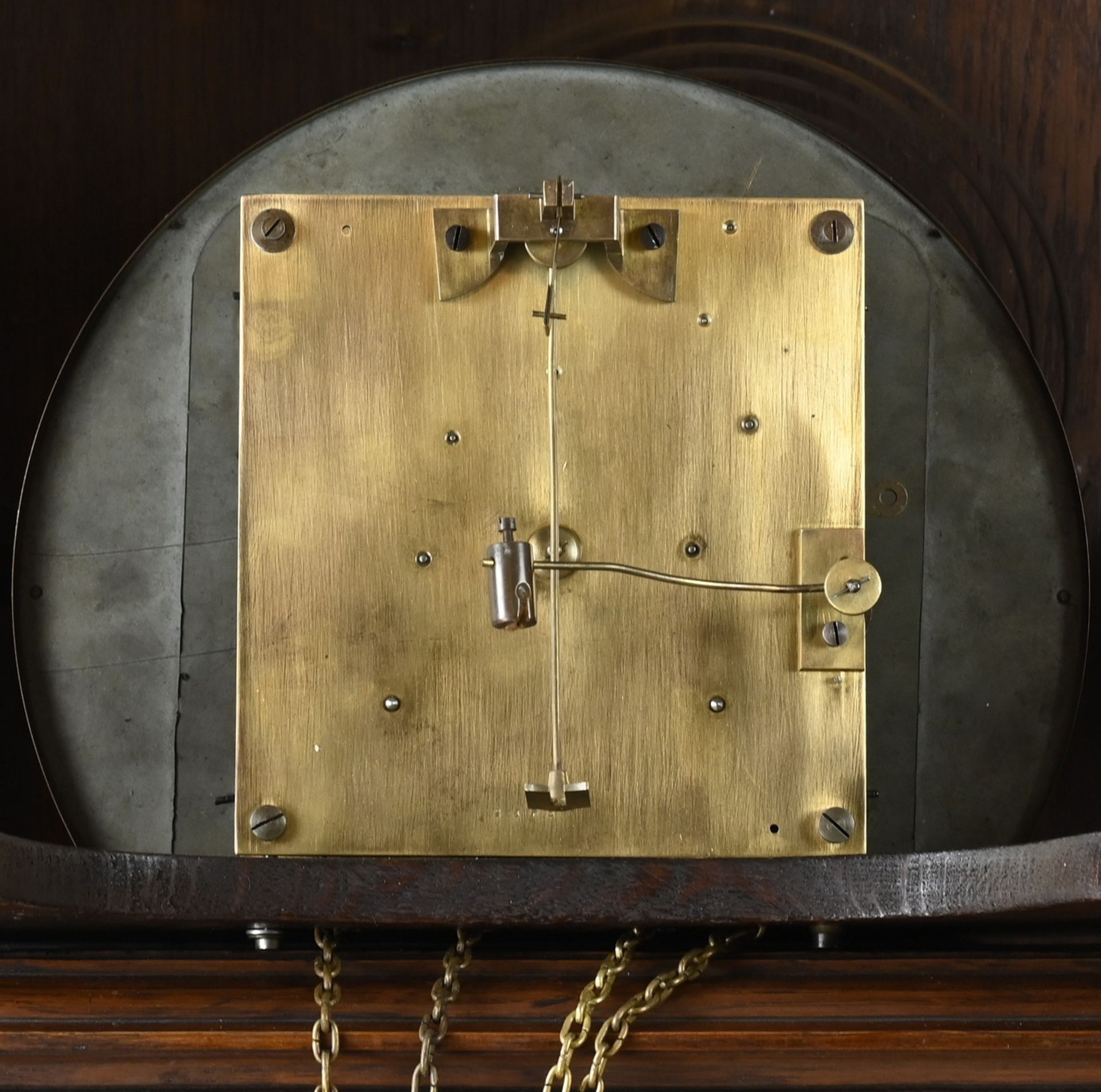 German longcase clock + polyphonic mechanism - Image 3 of 5