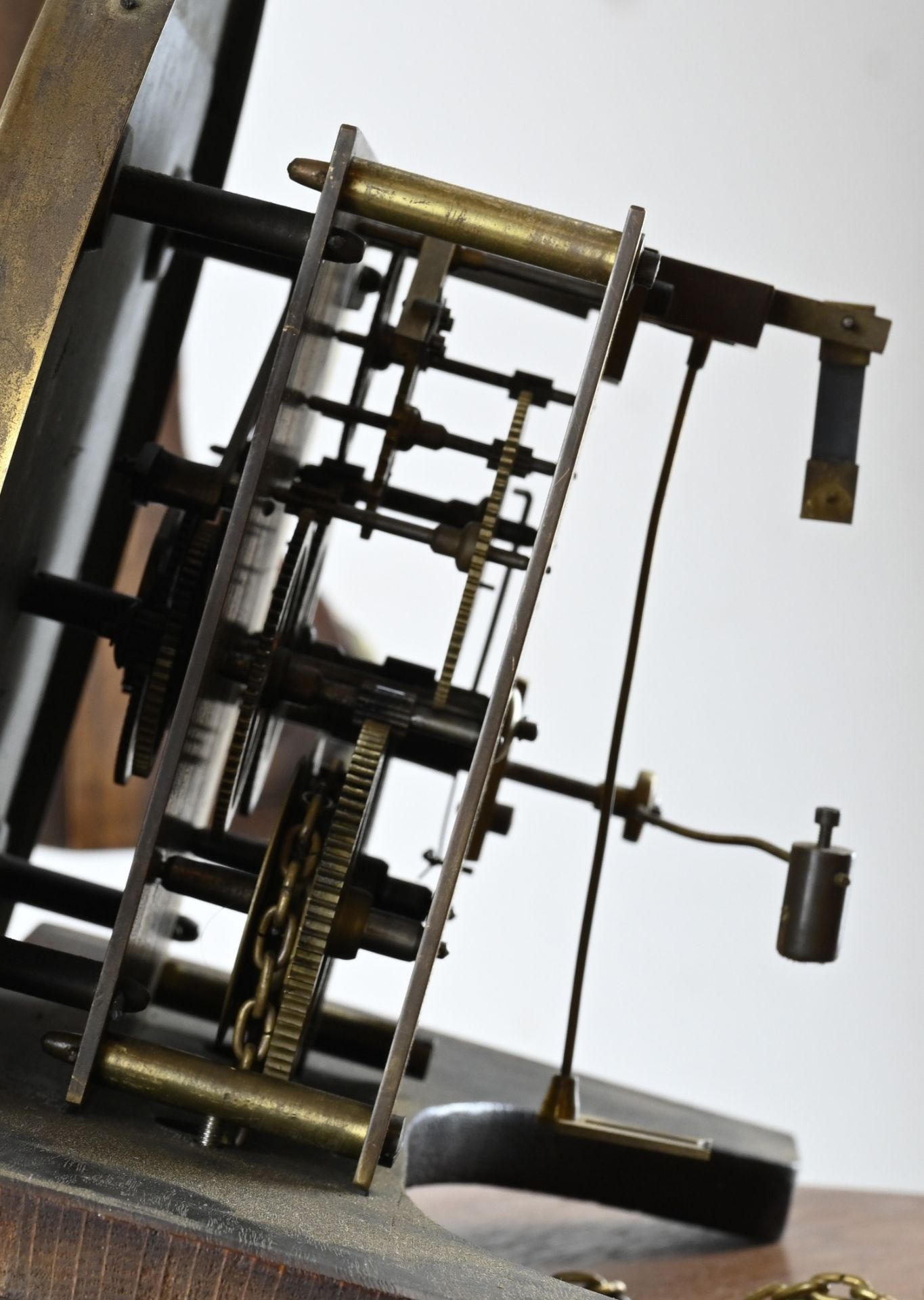 German longcase clock + polyphonic mechanism - Image 5 of 5