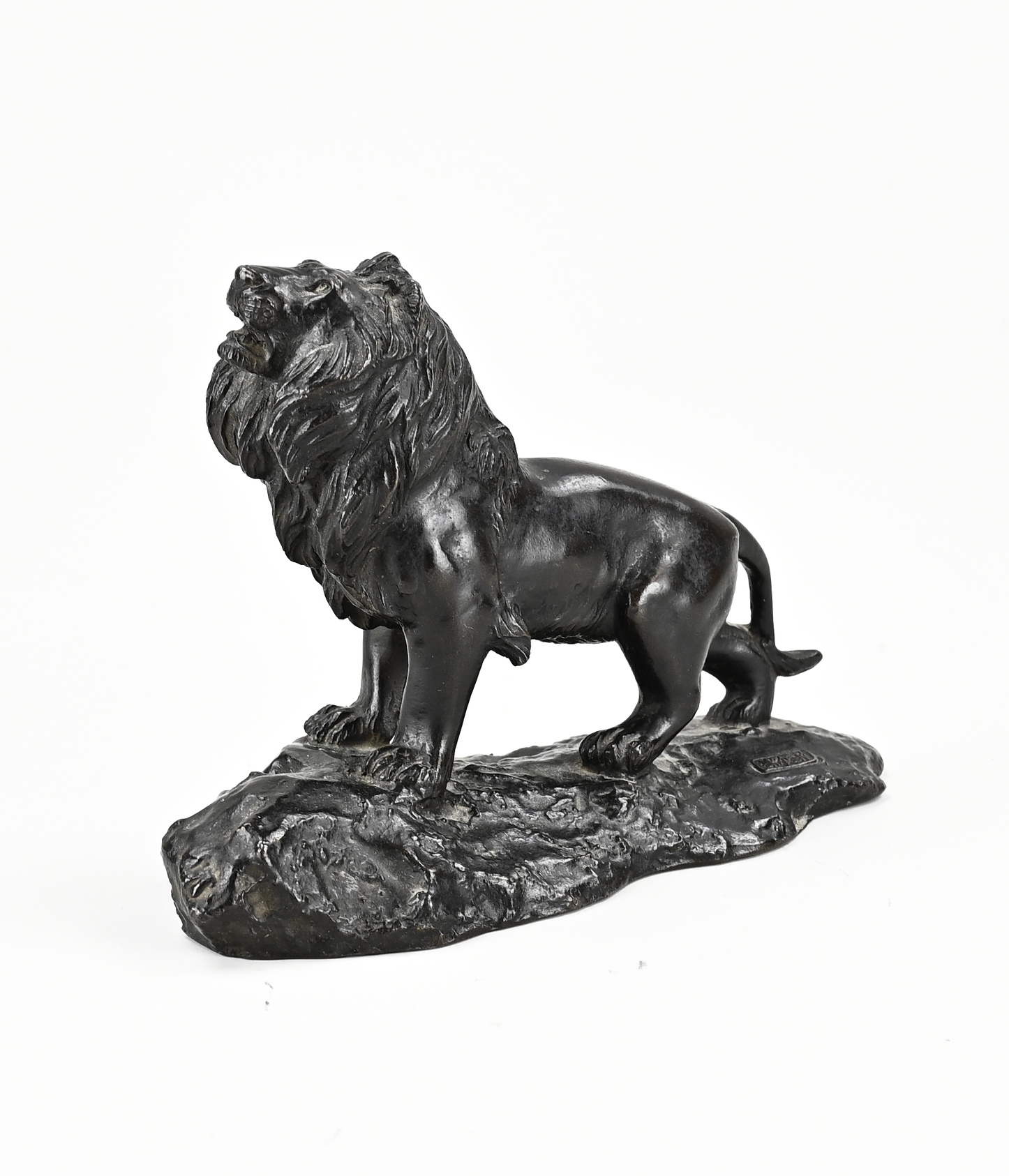 Bronze figure, lion - Bild 2 aus 2