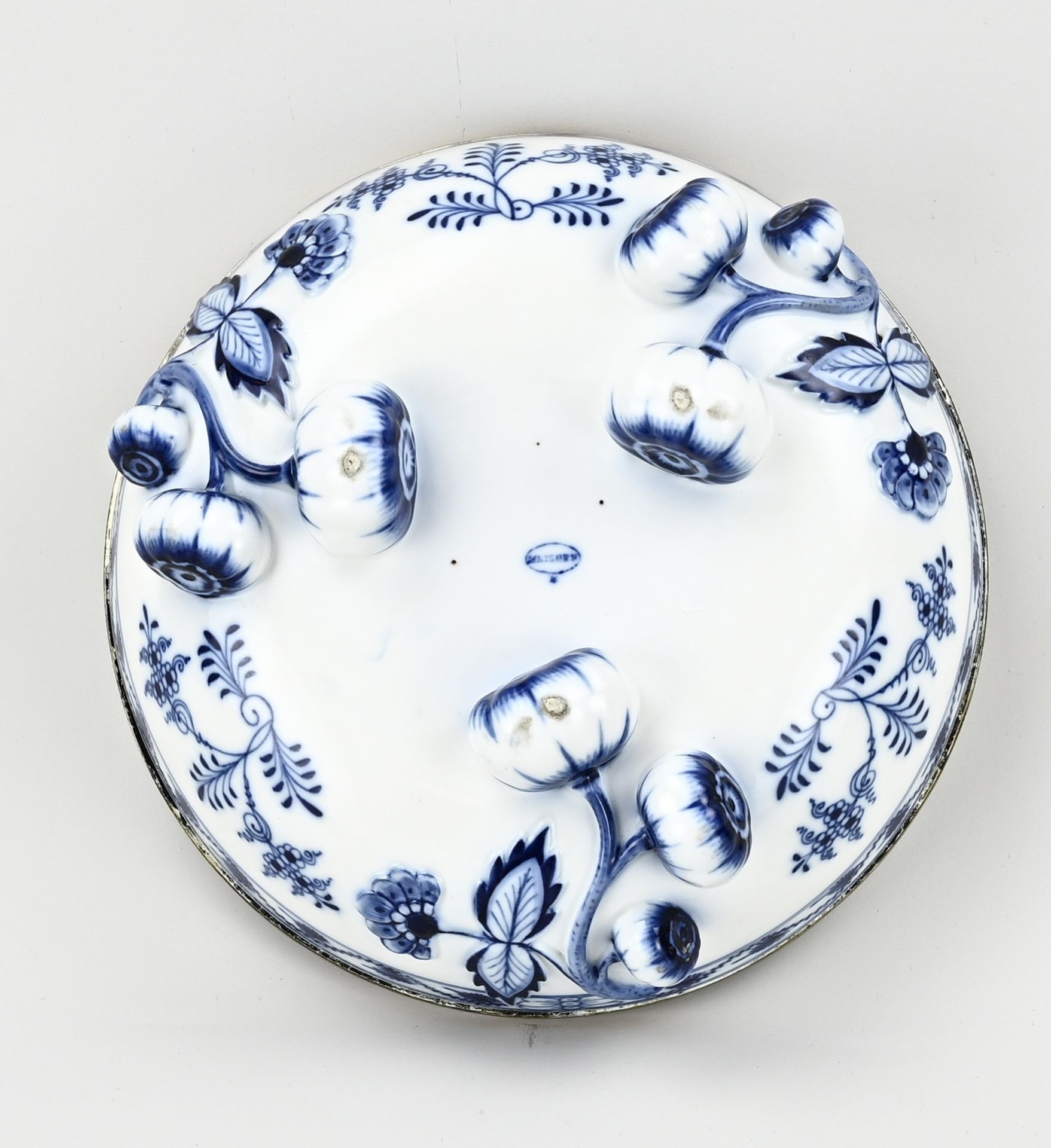 Meissen salad bowl + cutlery - Image 2 of 2