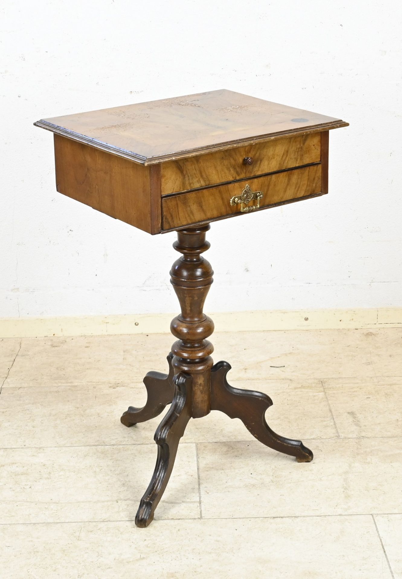 Antique sewing table, 1880