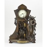 Antique French mantel clock, 1900