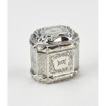 Silver loderein box