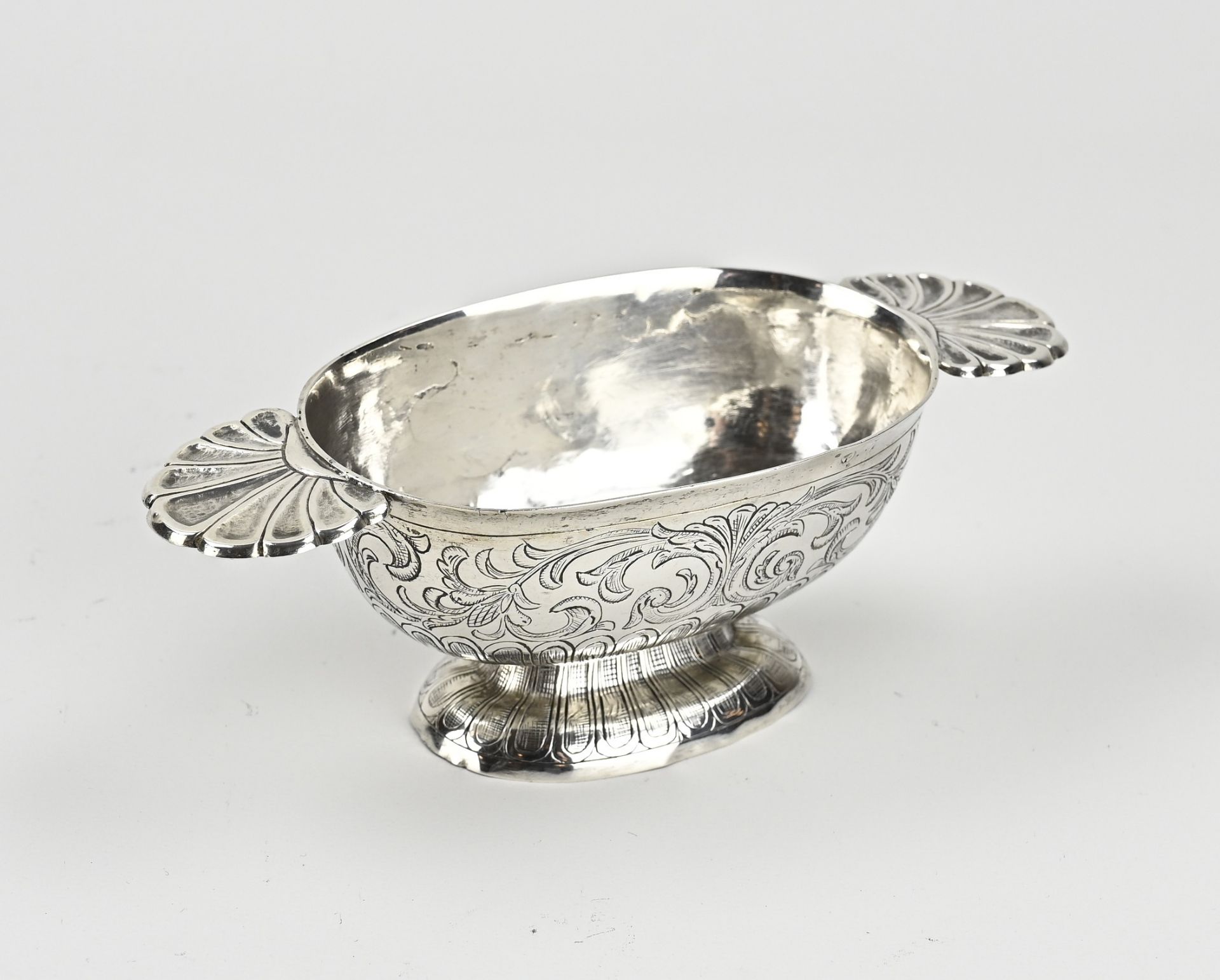 Silver brandy bowl, 18th century - Image 2 of 2