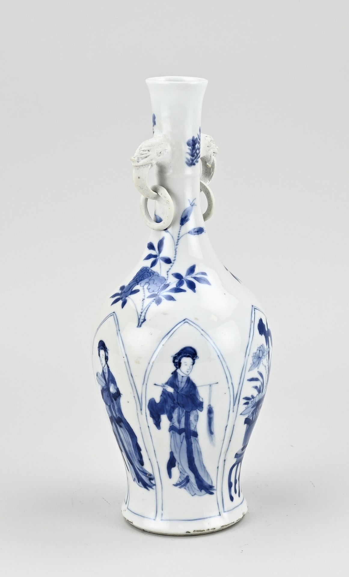 Chinese vase, H 26.5 cm. - Bild 2 aus 3