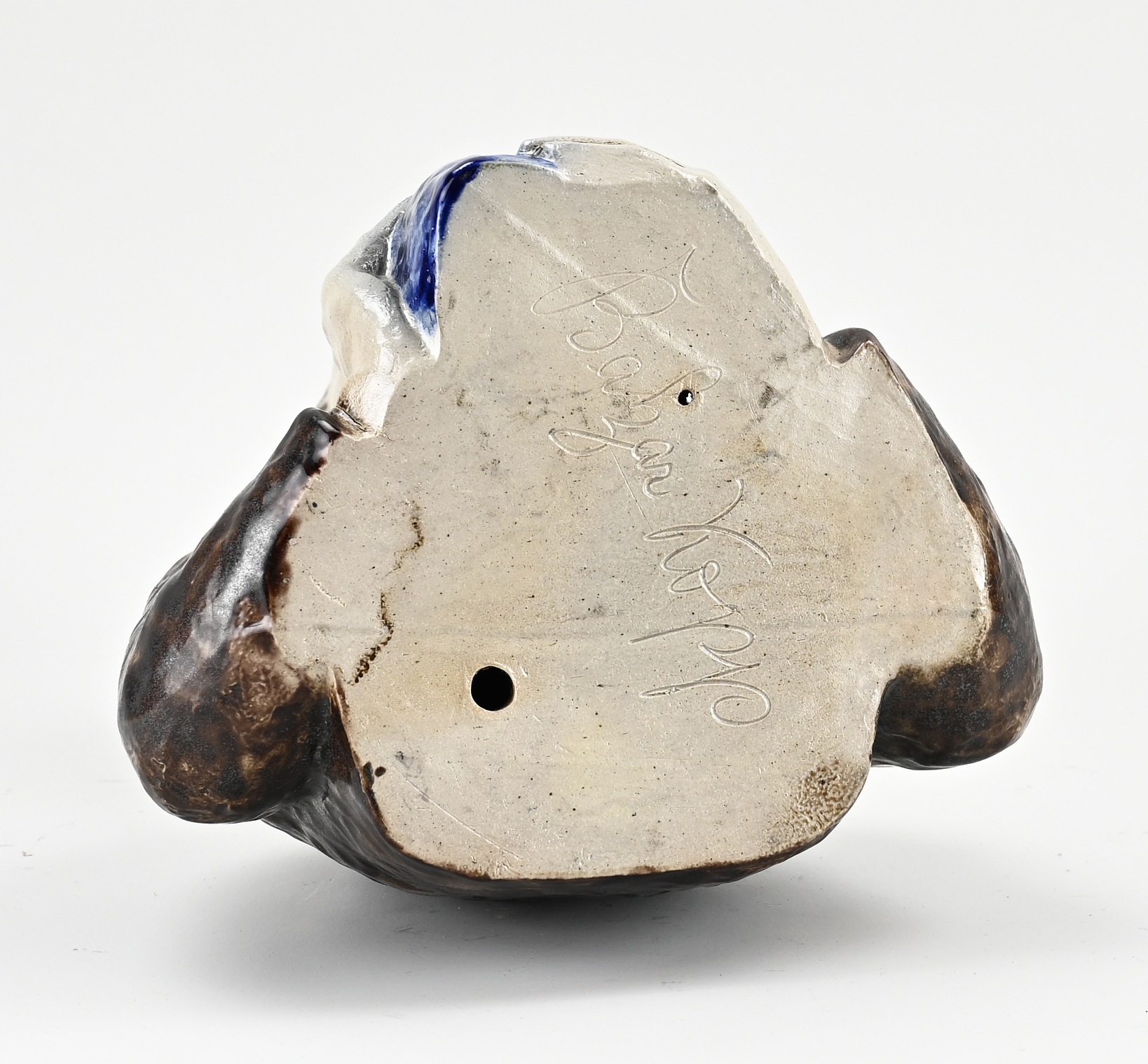 Stoneware figure by Elfriede Balzar Kopp, H 28.5 cm. - Bild 2 aus 2