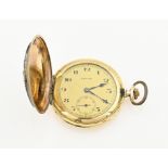 German gold plated WWII watch