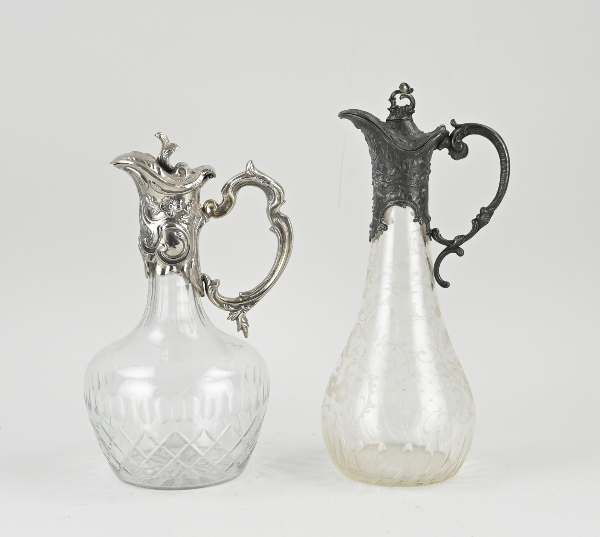 Two antique jugs, 1890