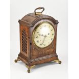 18th century English bracket clock, H 40 cm.
