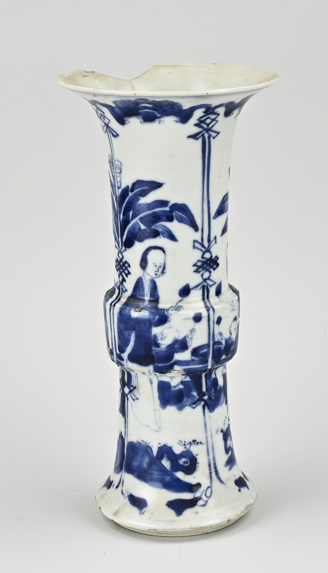 Chinese vase, H 25 cm. - Image 2 of 3