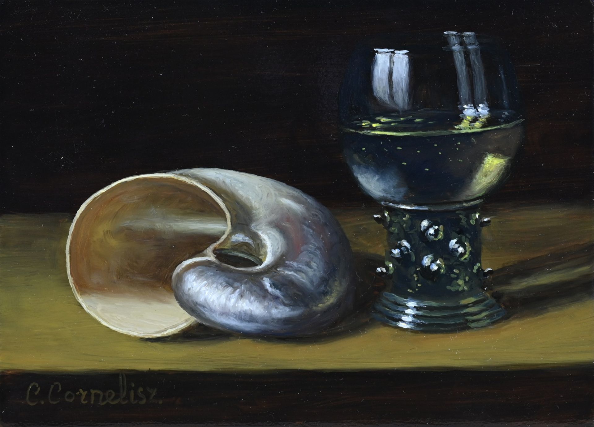 C. Cornelisz, Nautilus shell with Roemer