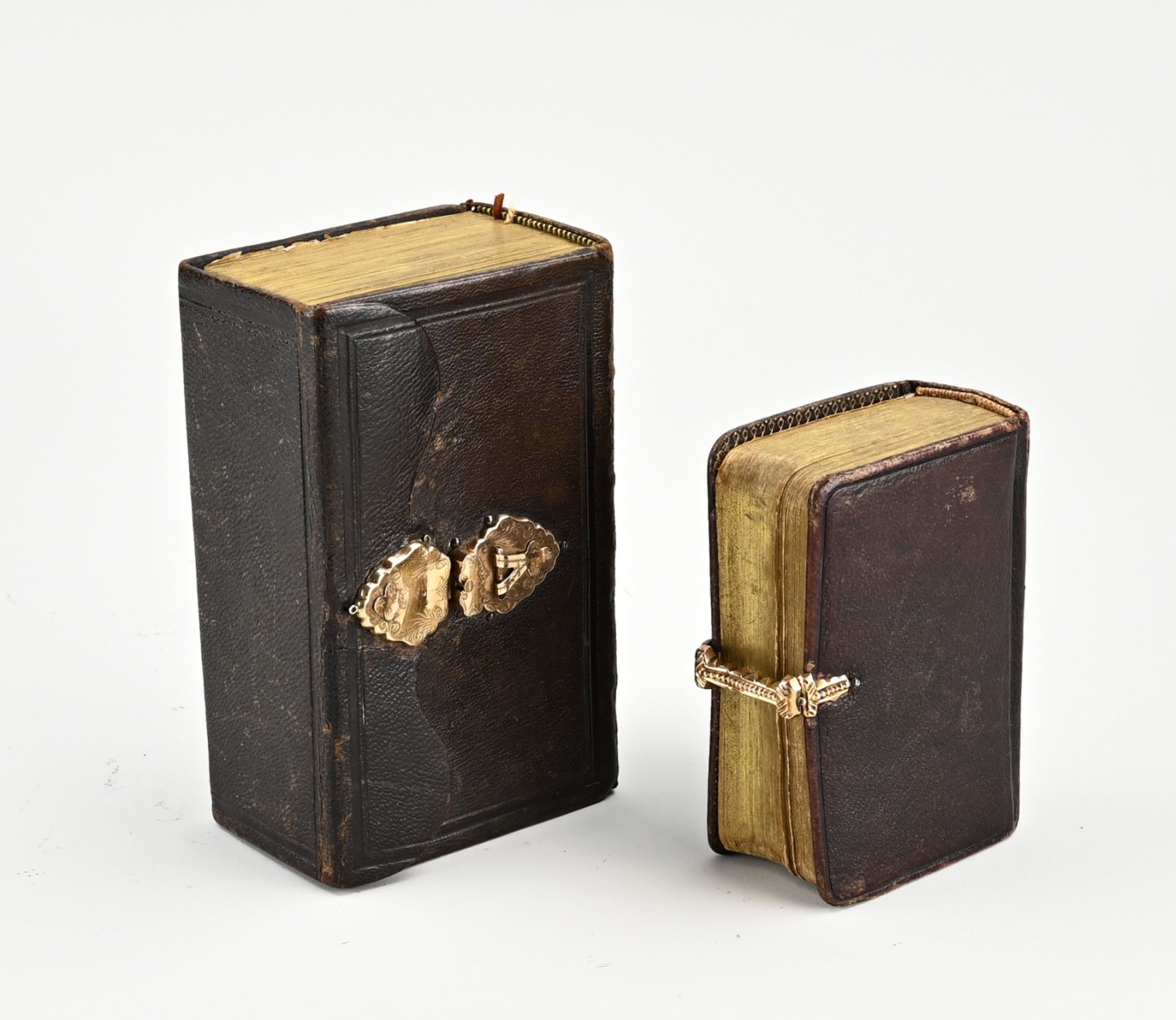 Two antique bibles