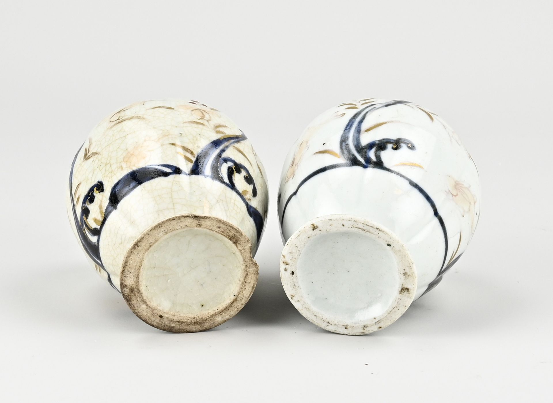 Two Imari tea canisters - Bild 2 aus 2