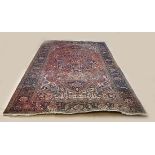 Persian carpet, 347 x 238 cm.