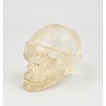 Memento Mori crystal glass skull