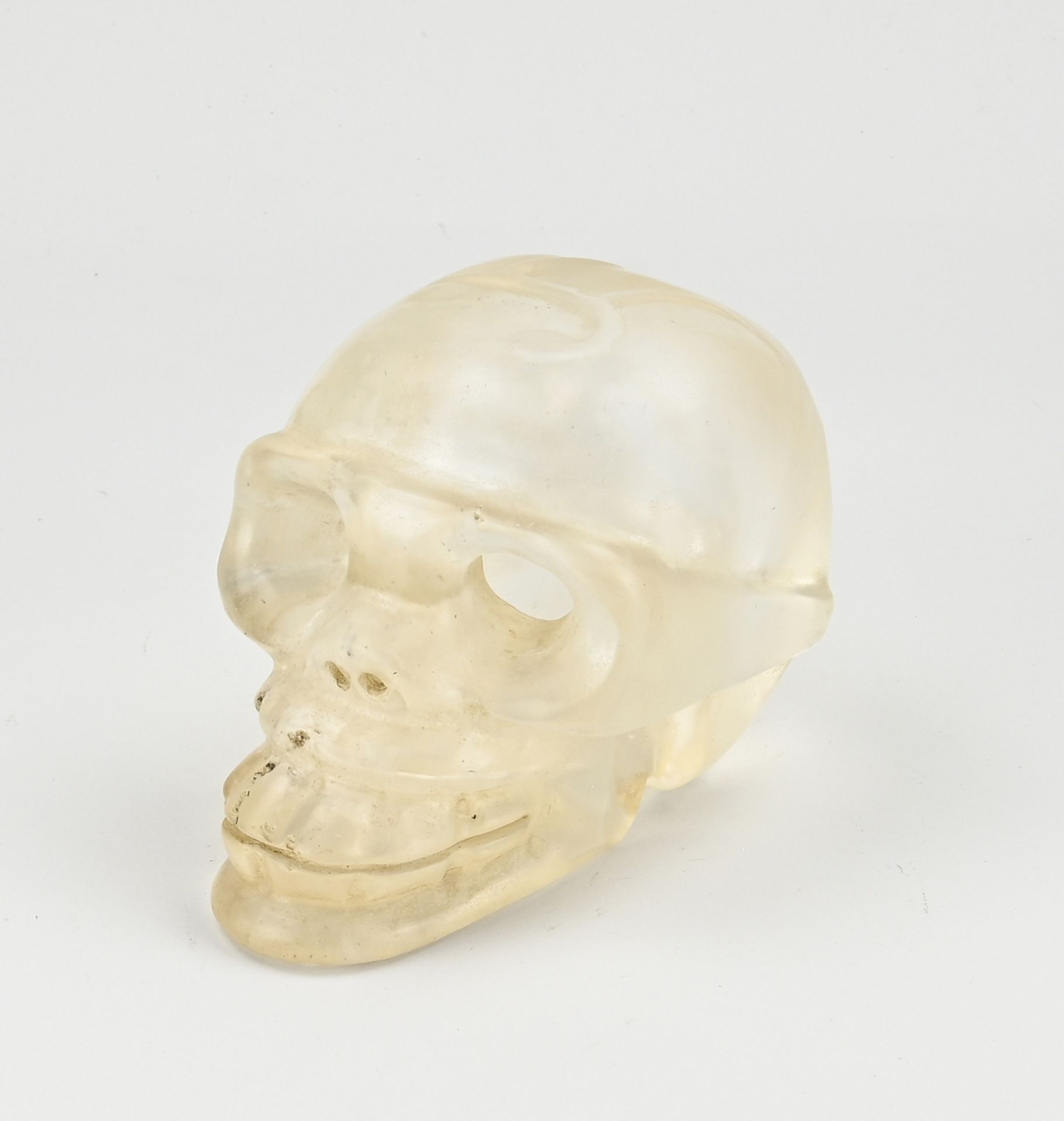 Memento Mori crystal glass skull