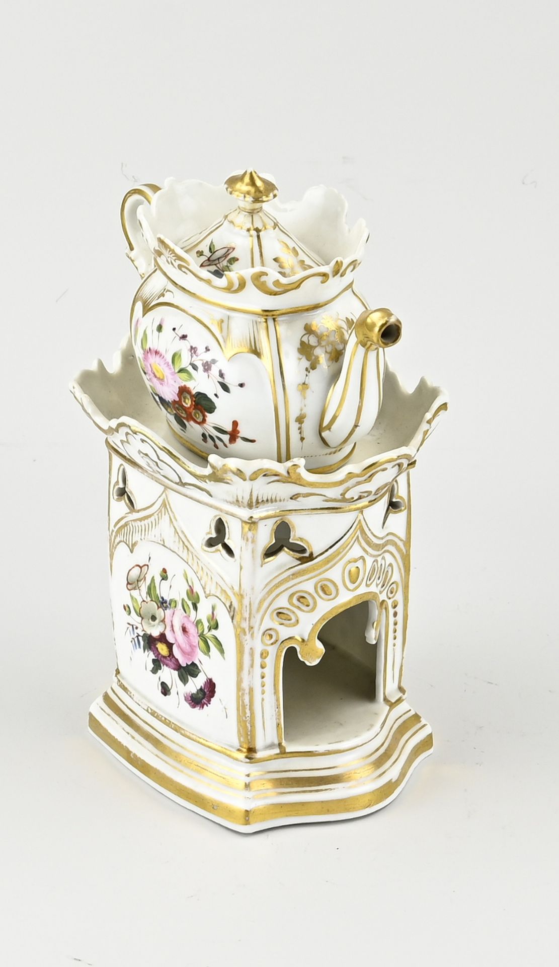 French draw pot + stove, 1840