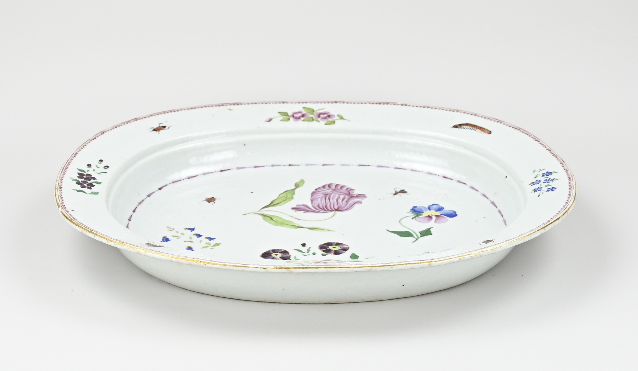 18th century Chinese bowl - Image 2 of 3